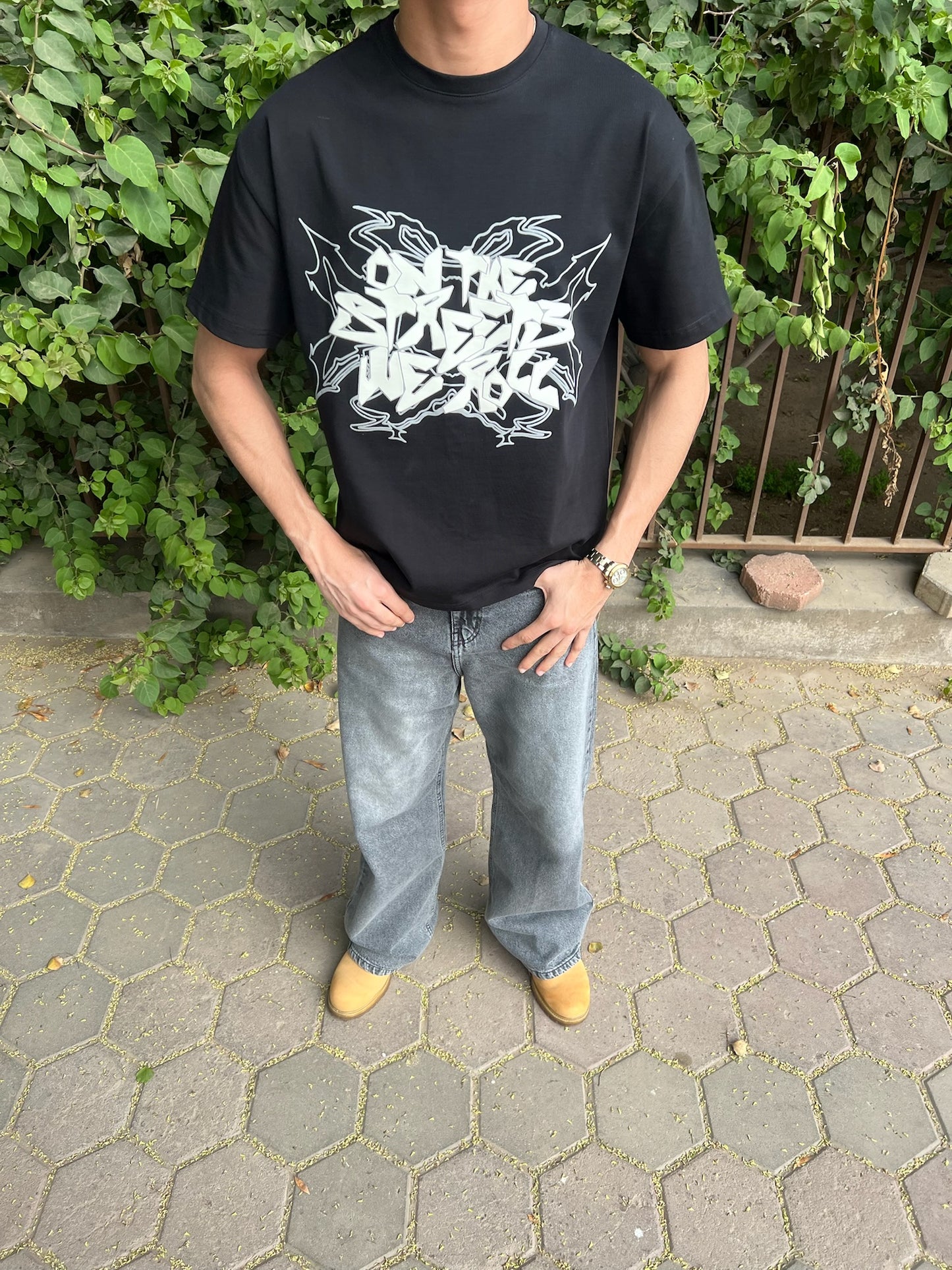Over Sized On The Street T-shirt