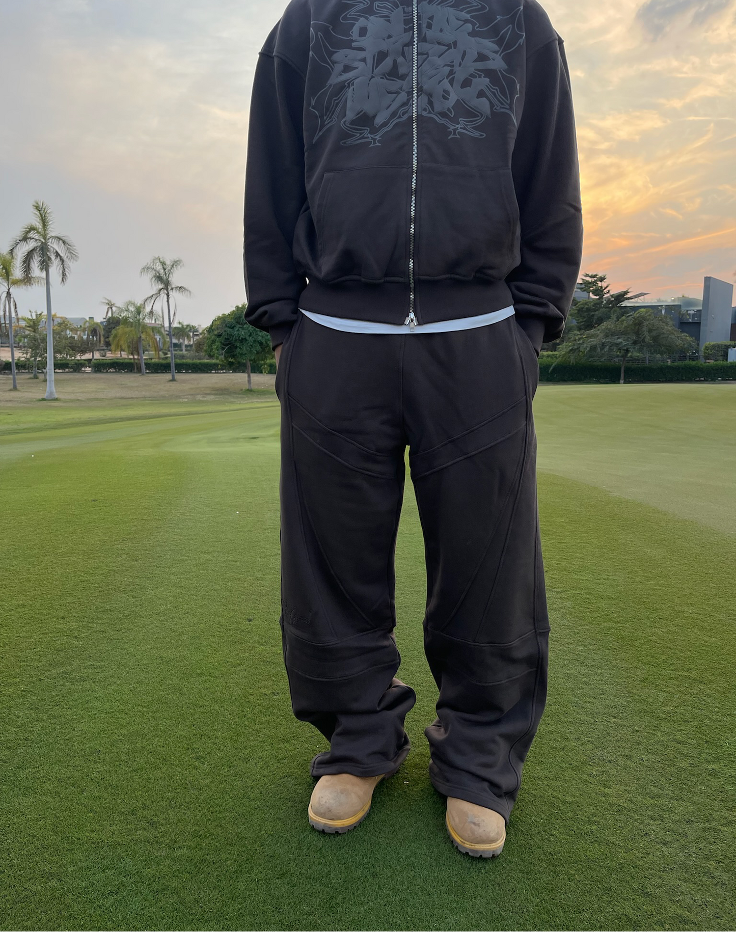 Mocha Brown On the street Sweatpants