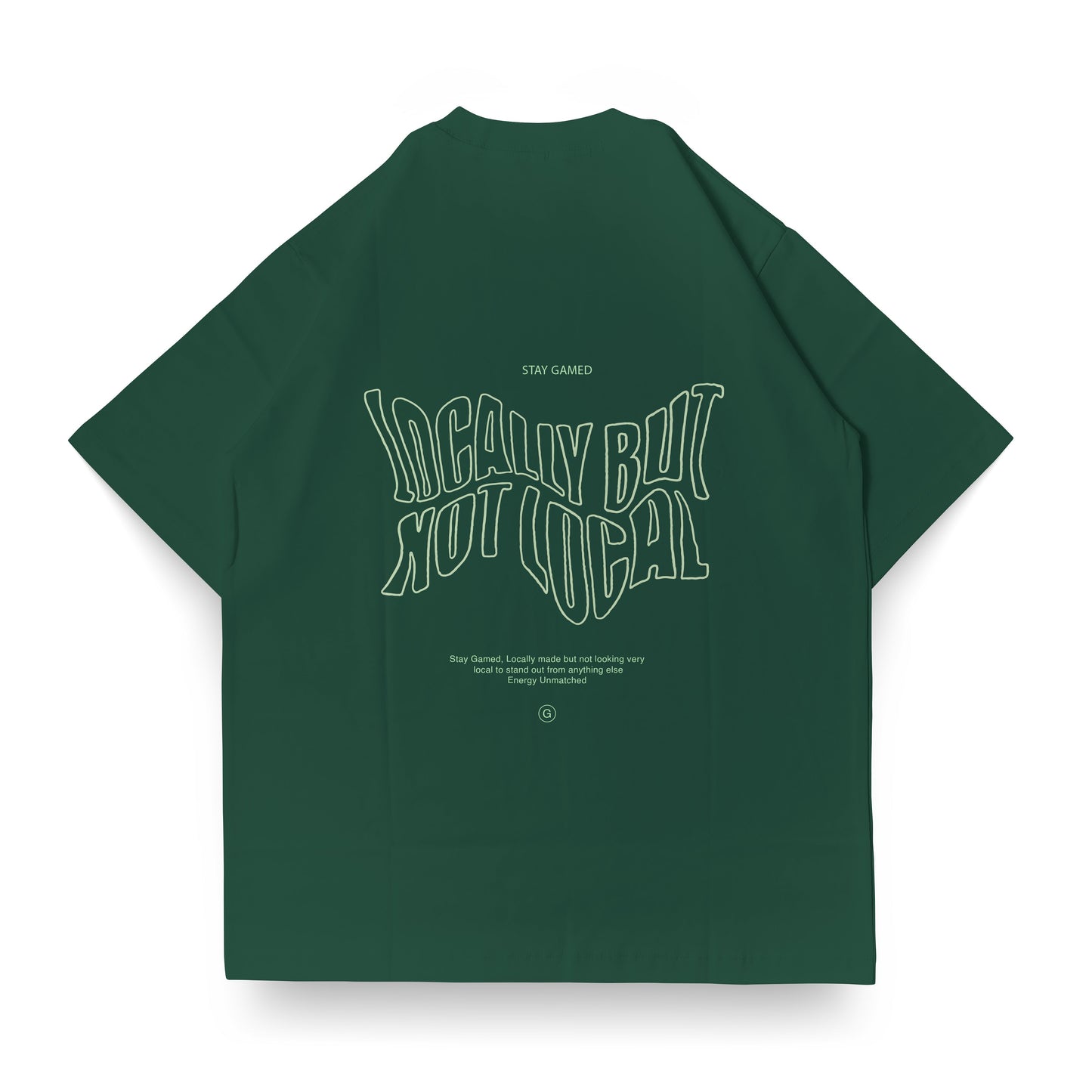 Oversized T-Shirt Dark Green