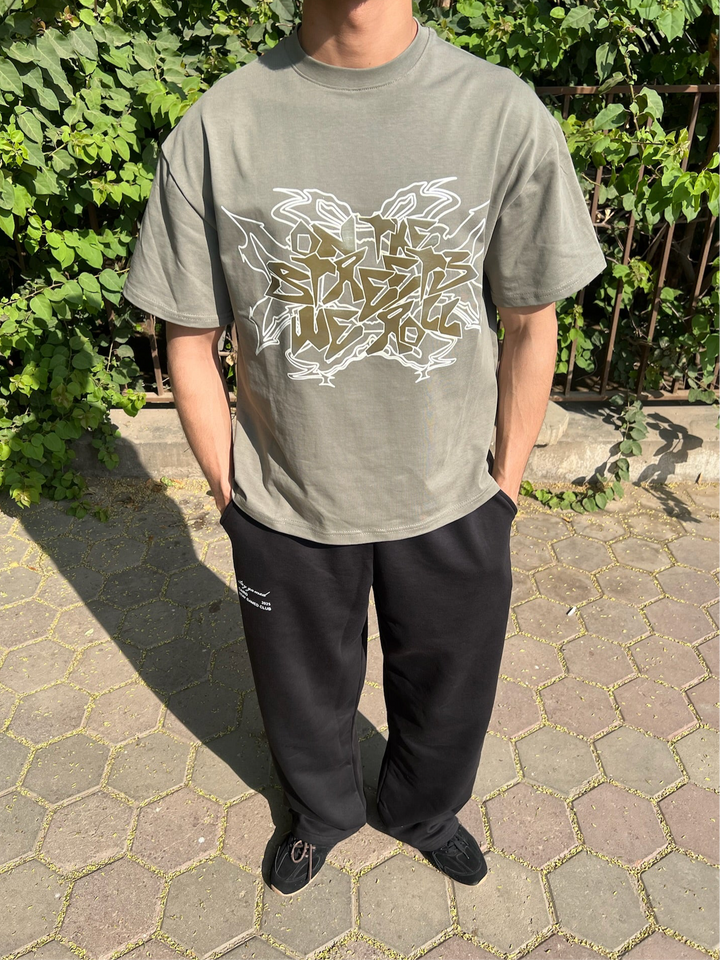 Over Sized On The Street T-shirt