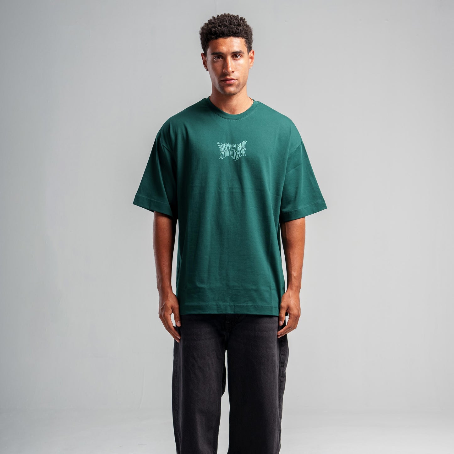 Oversized T-Shirt Dark Green