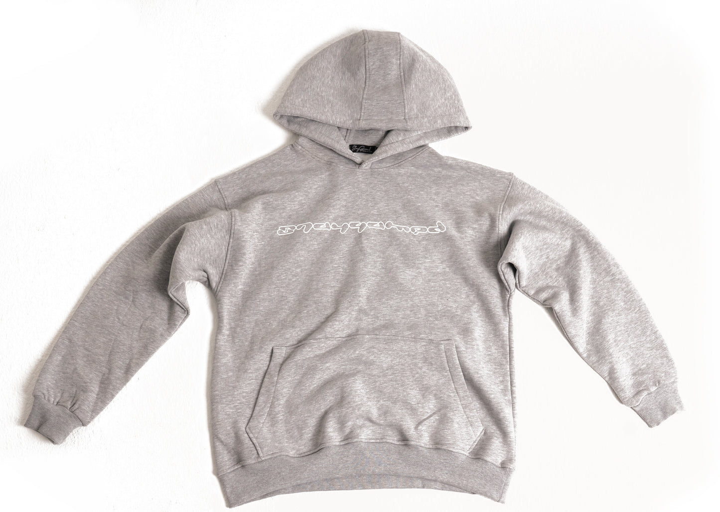 NOT LOCAL Grey Hoodie