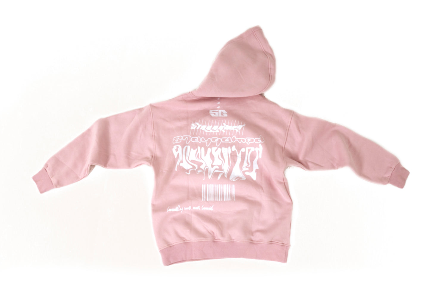 NOT LOCAL Pink Hoodie