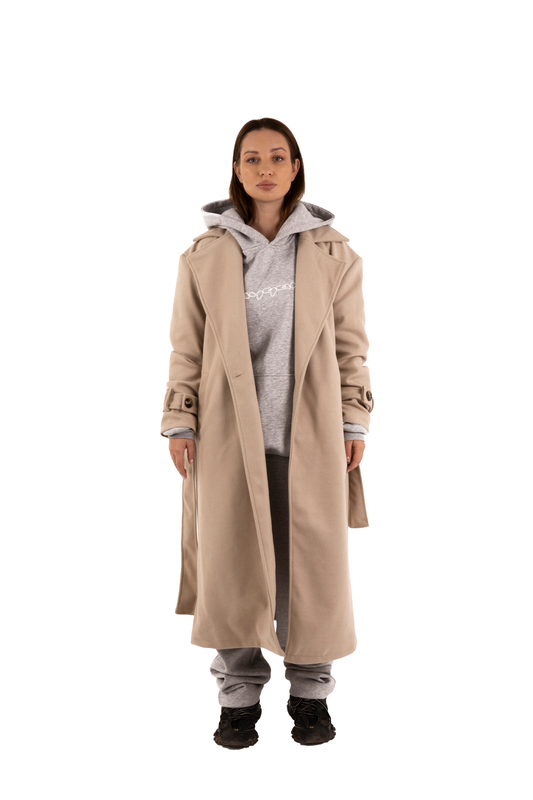 NOT LOCAL Beige Coat