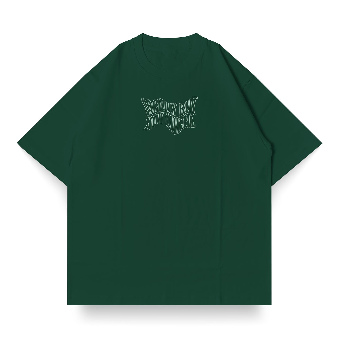 Oversized T-Shirt Dark Green