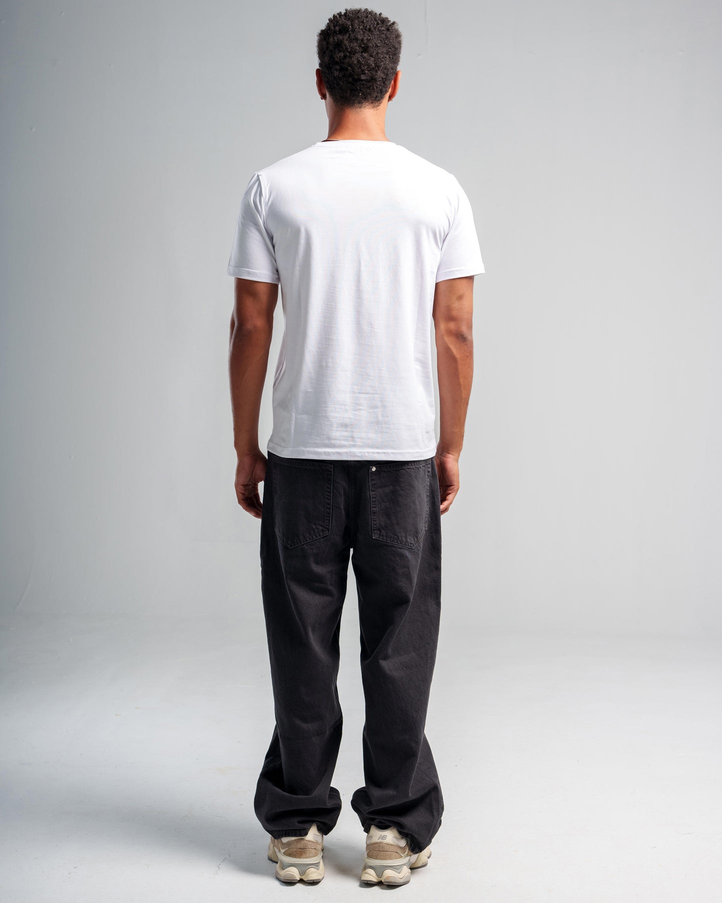 Men Slim T-Shirt White